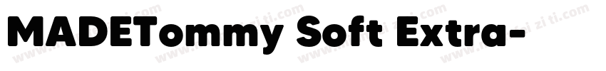 MADETommy Soft Extra字体转换